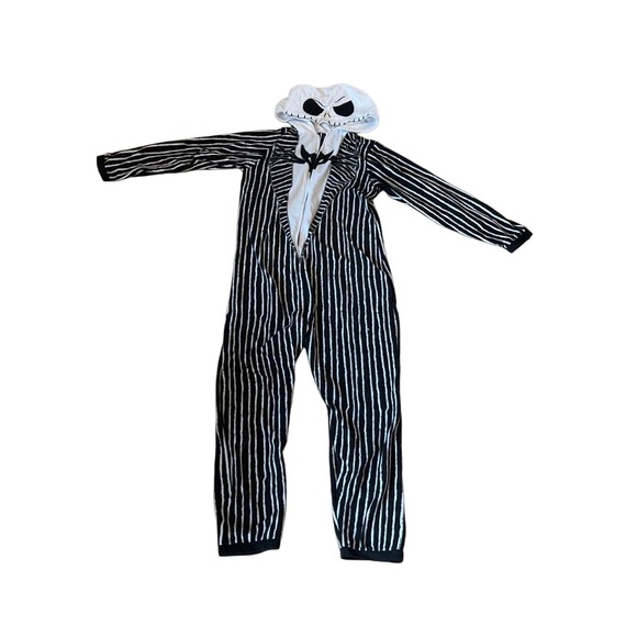 NWOT Tim Burtons THE‎ NIGHTMARE BEFORE CHRISTMAS Pajamas SZ L READ - Picture 1 of 5